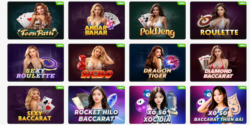 Casino Lode88 cung cấp phòng live đa dạng và chất lượng